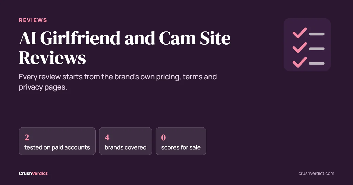 AI Girlfriend Reviews: Every App and Cam Site We Cover: key facts